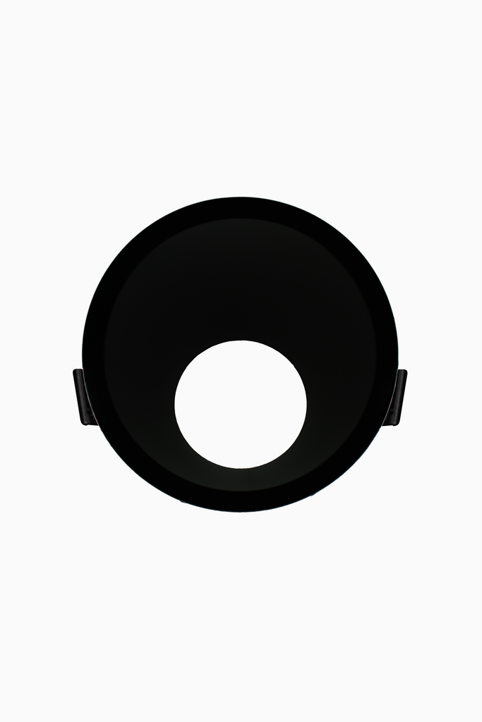 Aro CORAL Red. Asim. Emp. Para GU-10 Negro