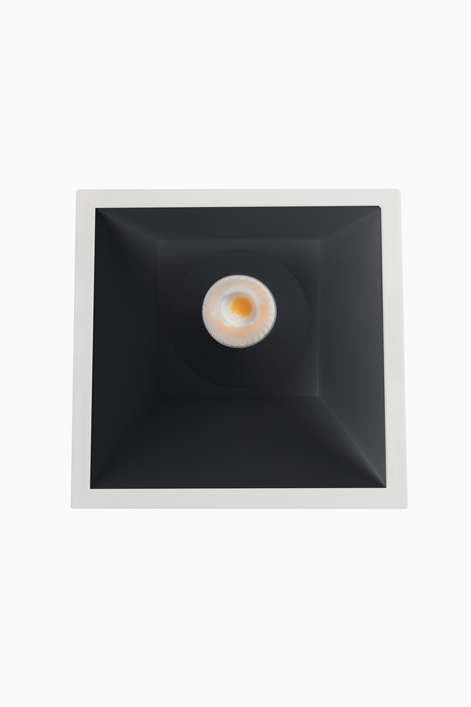 DOWNLIGHT SIRA EMPOTRAR CUADRADO ASIMETRICO 5W 4000K 38º BL/NG DALI/PUSH