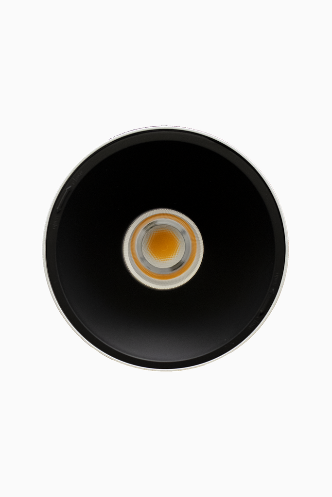 DOWNLIGHT ELSA BLANCO SUPERFICIE 20W 4000K 45º NEGRO DALI/PUSH