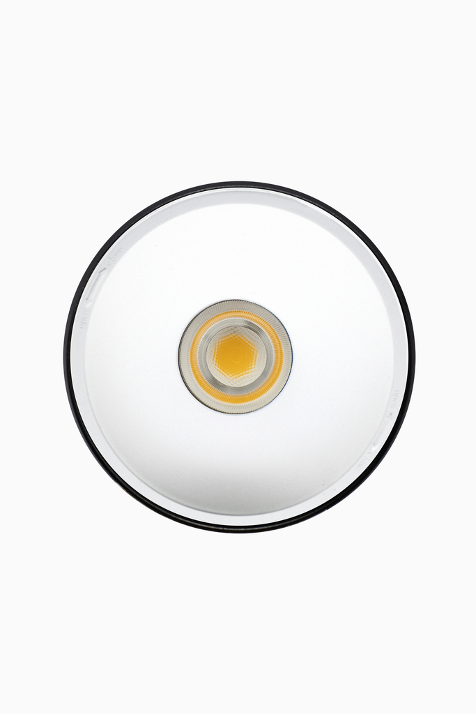 DOWNLIGHT ELSA NEGRO SUPERFICIE 20W 3000K 45º BLANCO S/R