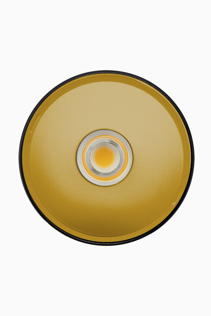 DOWNLIGHT ELSA NEGRO SUPERFICIE 30W 4000K 45º ORO DALI/PUSH