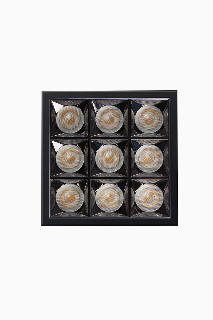 LINEAR ORNA 36W 3000K NEGRO REFLECTOR NEGRO 35x70º S/R