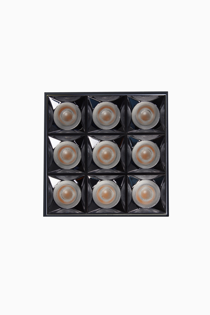 LINEAR ORNA 36W SUPERFICIE 4000K NEGRO REFLECTOR NEGRO 23º DALI/PUSH