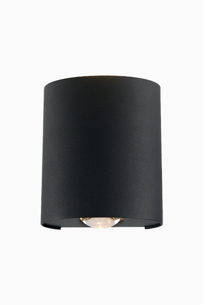 APLIQUE IRENE LUZ DIR/IND IP54 2X3W 4000K ANTRACITA