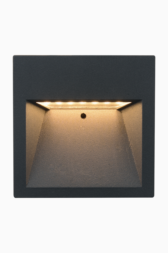 BALIZA EMPOTRAR ANDREA 3W 4000K ANTRACITA