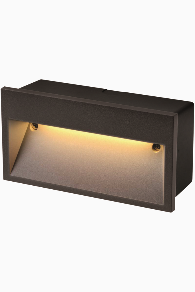 BALIZA EMPOTRAR ANDREA 9W 3000K ANTRACITA