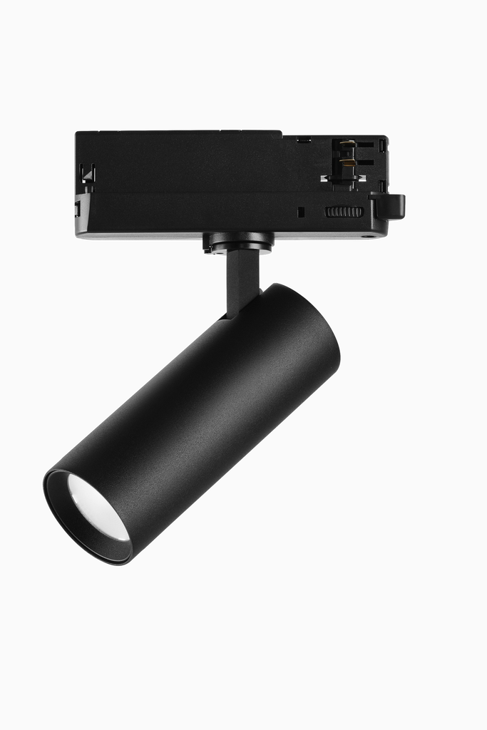 PROYECTOR ARIES CARRIL 20W 45º SWITCH 3CCT NEGRO