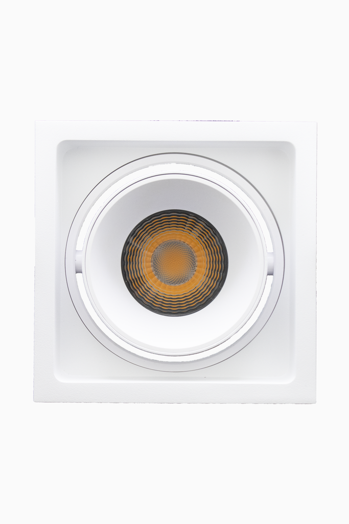 DOWNLIGHT DELIA CUADRADO 30W 3CCT 15º BLANCO TRIAC