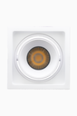 DOWNLIGHT DELIA CUADRADO 30W 3CCT 36º BLANCO TRIAC