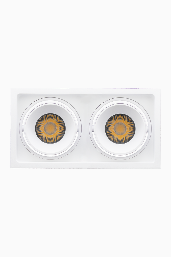 DOWNLIGHT DELIA MARCO 2x30W 3CCT 24º BLANCO DALI/PUSH