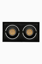DOWNLIGHT DELIA MARCO 2x30W 3CCT 24º NEGRO TRIAC