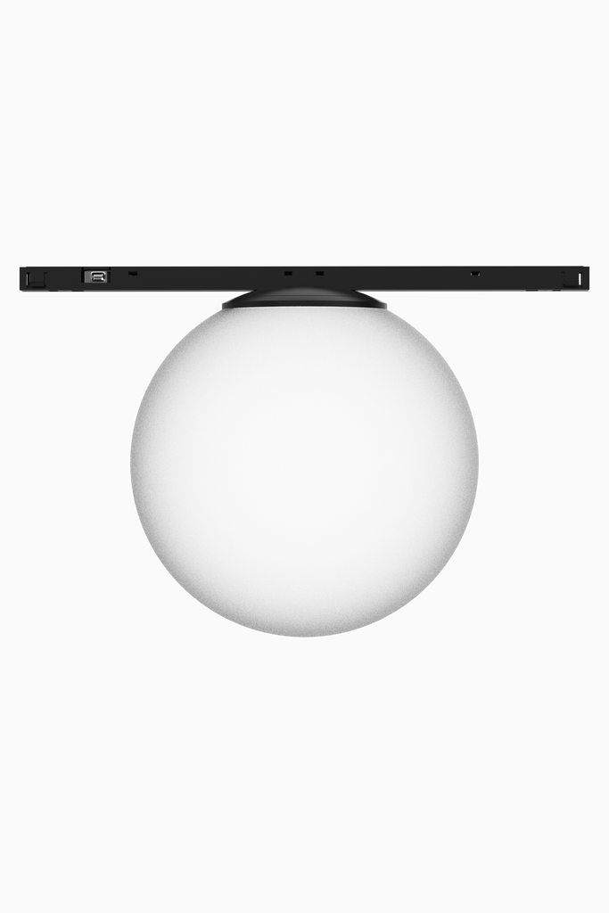 ESFERA TRACK LIGHT MARKO 48V 8W 2700K NEGRO ON/OFF