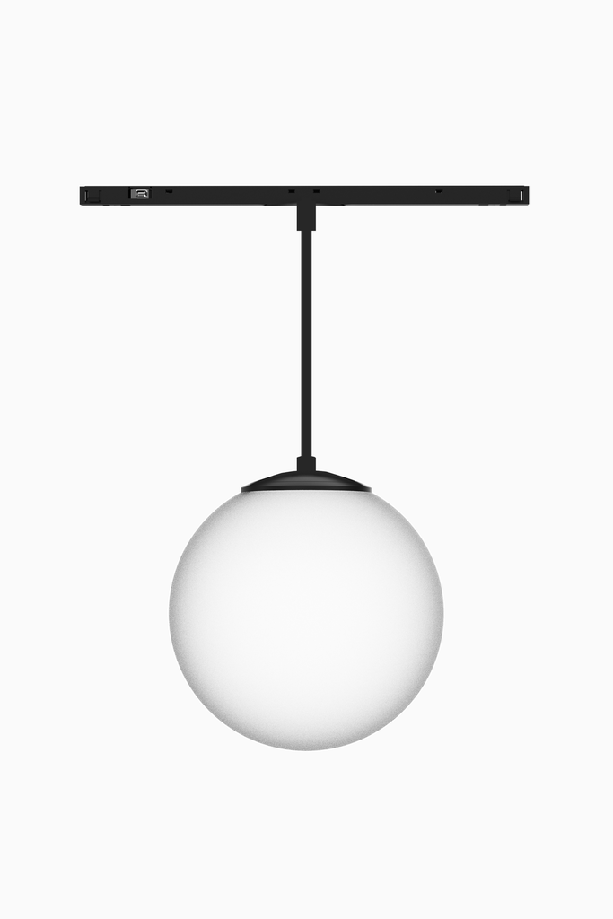 ESFERA COLGANTE TRACK LIGHT MARKO 48V 8W 3000K NEGRO DALI