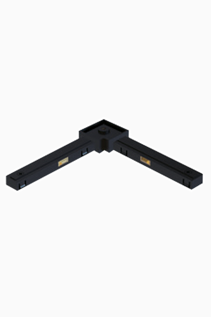 CONEXIÓN 90º HORIZONTAL MARKO NEGRO