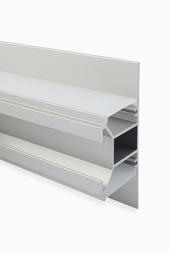 PERFIL ALUM. ARQUITECT CHICAGO 2m PLATA