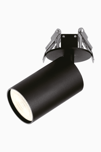 [12321] Proyector MOON Empotrar GU-10 Negro