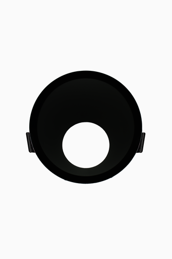 [12443] Aro CORAL Red. Asim. Emp. Para GU-10 Negro