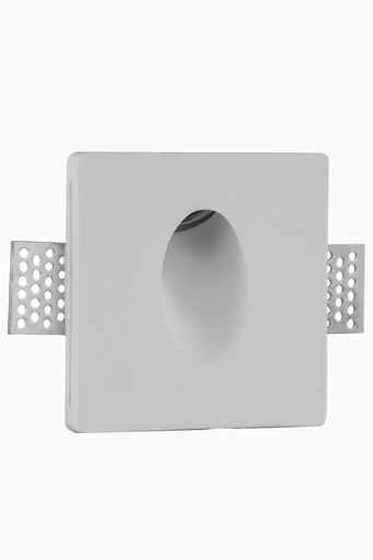 [60154] APLIQUE YUAN EMP. ESCAYOLA CUADRADO 100x100mm 1W 4000K BLANCO