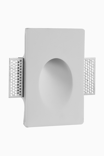 [60157] APLIQUE TAKA EMP. ESCAYOLA RECT 180x120mm 1W 4000K BLANCO