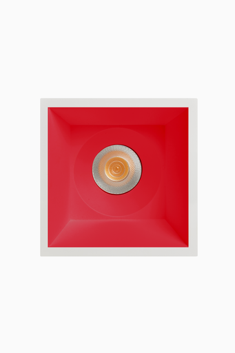 [60303C15BRA] DOWNLIGHT SIRA EMPOTRAR CUADRADO 10W 3000K 15º BL/RJ TRIAC