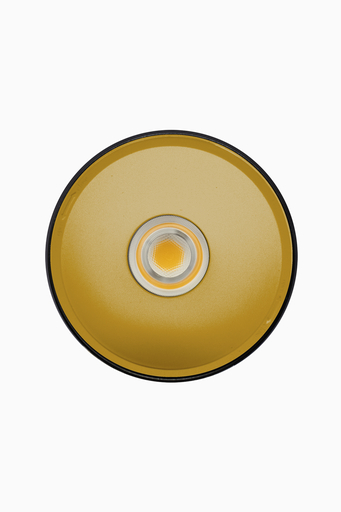 [60510OA] DOWNLIGHT ELSA NEGRO SUPERFICIE 20W 4000K 45º ORO TRIAC