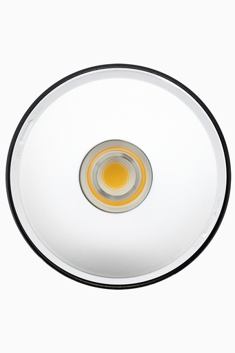 [60521BA] DOWNLIGHT ELSA NEGRO SUPERFICIE 40W 3000K 30º BLANCO TRIAC