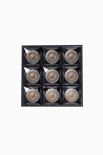 [606905050SR] LINEAR ORNA 36W SUPERFICIE 4000K NEGRO REFLECTOR NEGRO 50x50º S/R