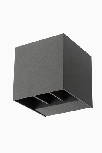 [60921] APLIQUE ROBER 12W IP65 3CCT ANTRACITA