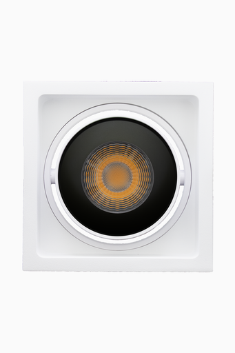 [62713C36BNSR] DOWNLIGHT DELIA CUADRADO 30W 3CCT 36º BLANCO/NEGRO SR