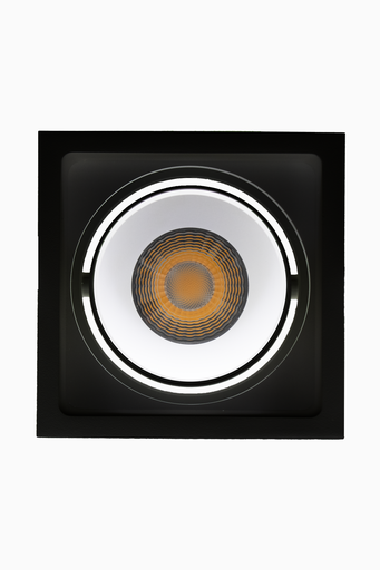 [62713C36NBA] DOWNLIGHT DELIA CUADRADO 30W 3CCT 36º NEGRO/ BLANCO TRIAC