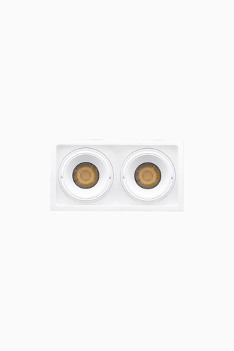 [6276024BA] DOWNLIGHT DELIA MARCO 2x7W 3CCT 24º BLANCO TRIAC