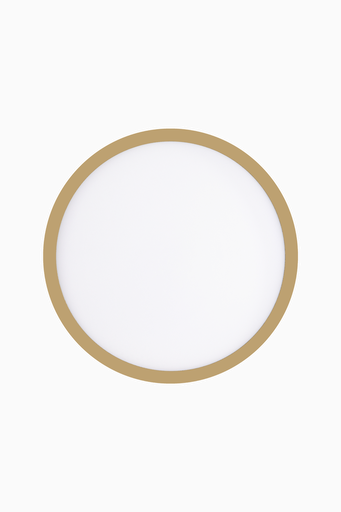 [63687] PLAFON HADES 72W CCT BLANCO/ORO 770mm