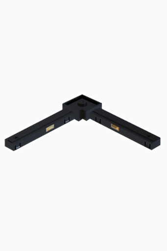 [66341] CONEXIÓN 90º HORIZONTAL MARKO NEGRO